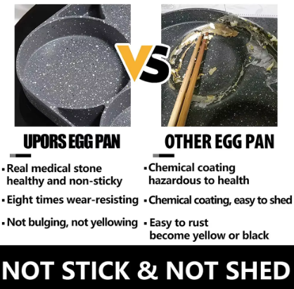 Non-Stick Four-Hole Fried Egg Pan