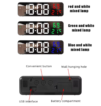 Digital Wall Clock